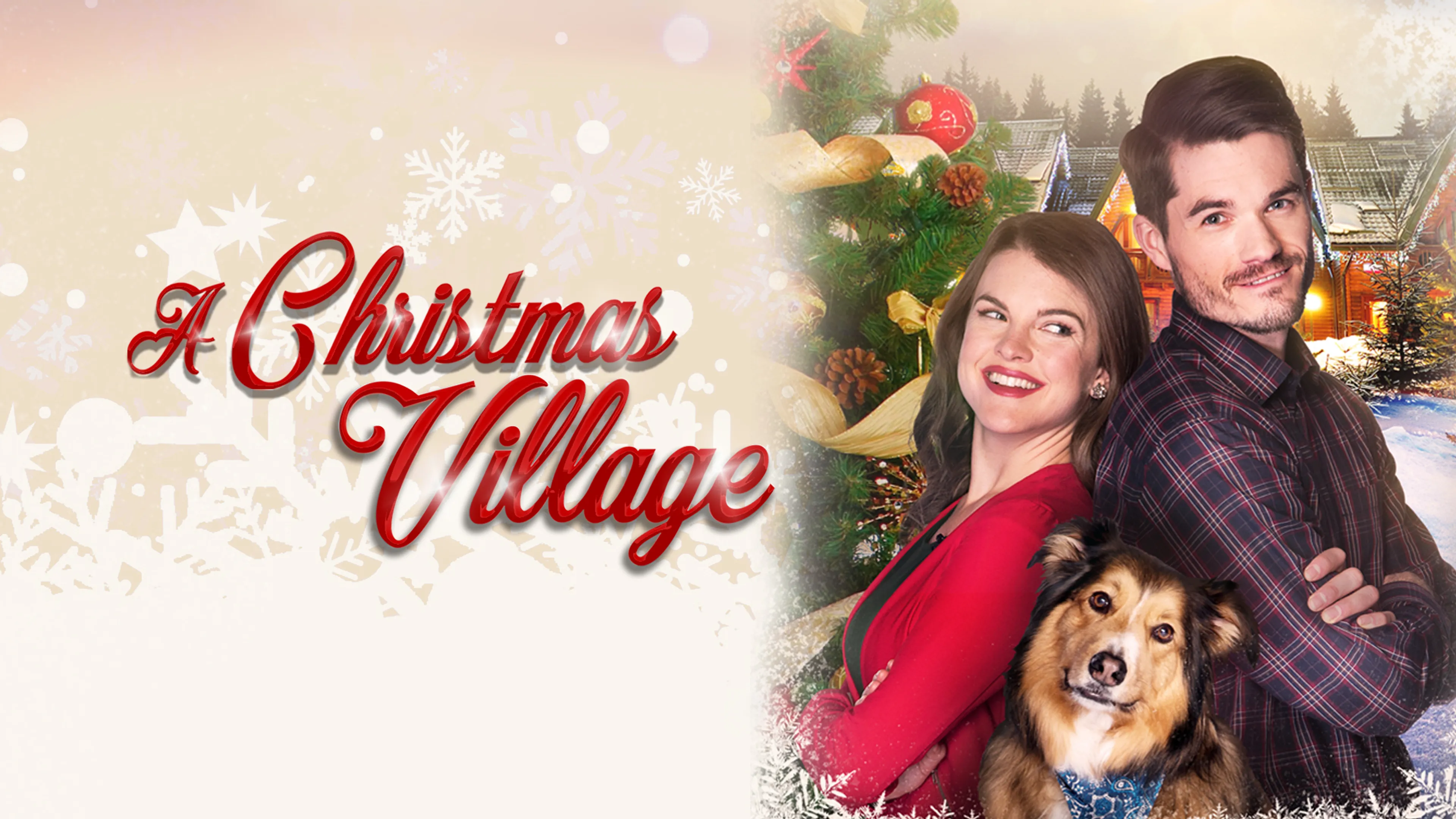 A Christmas Village poster